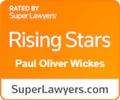 Rated By Super Lawyers | Rising Stars | Paul Oliver Wickes | SuperLawyers.com